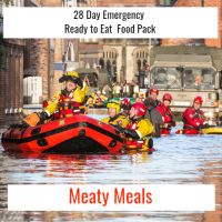 28 Day Ready to Eat  Emergency Food Pack Meaty